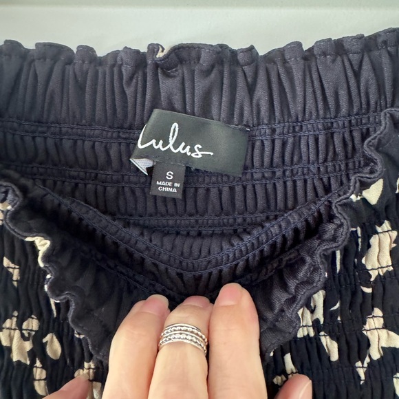 Lulus Two-Piece Skirt Set with Skirt and Crop Top Size S - Picture 10 of 13